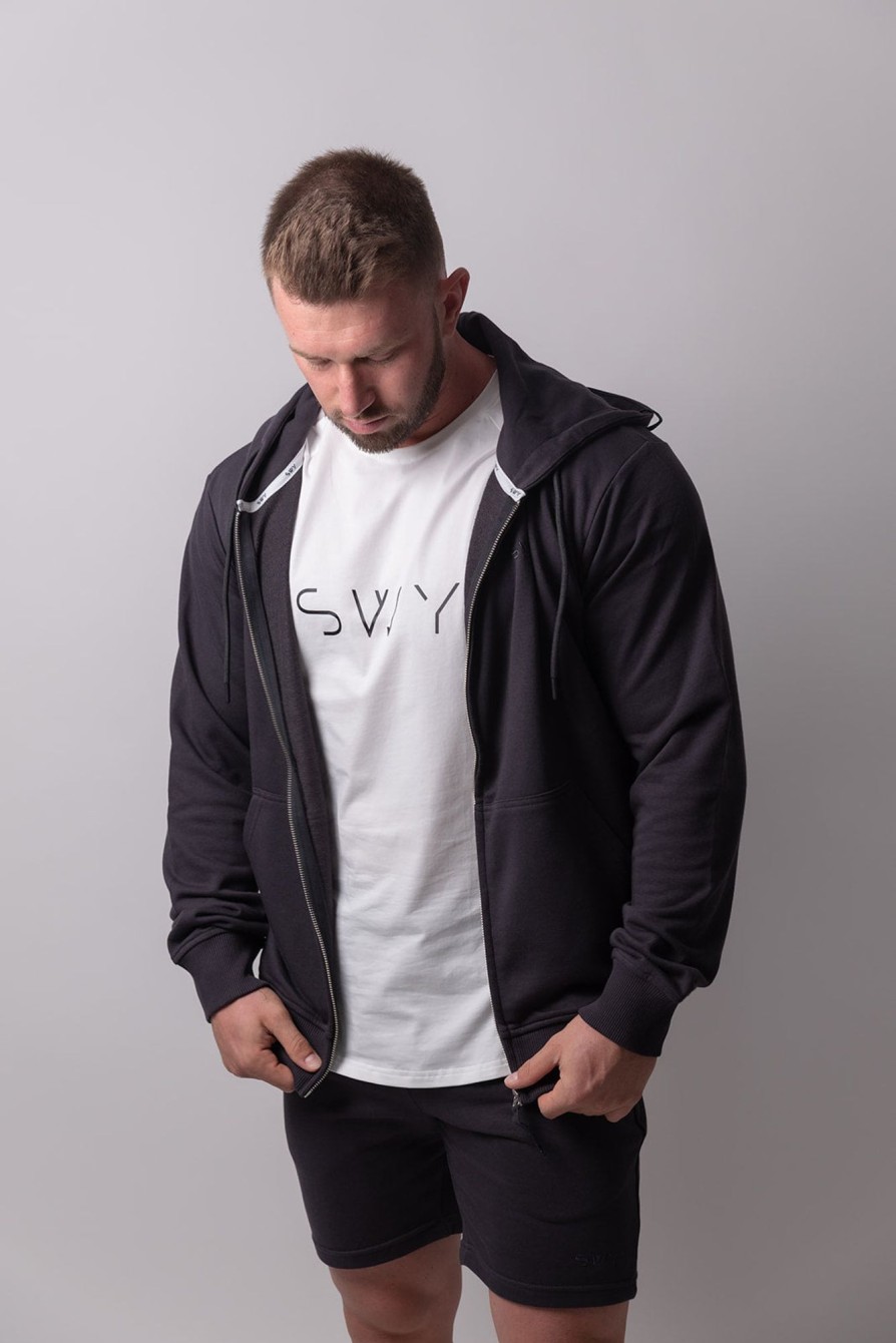 Him SWY Brand | Sweatshirt Zip Chalk 2.0