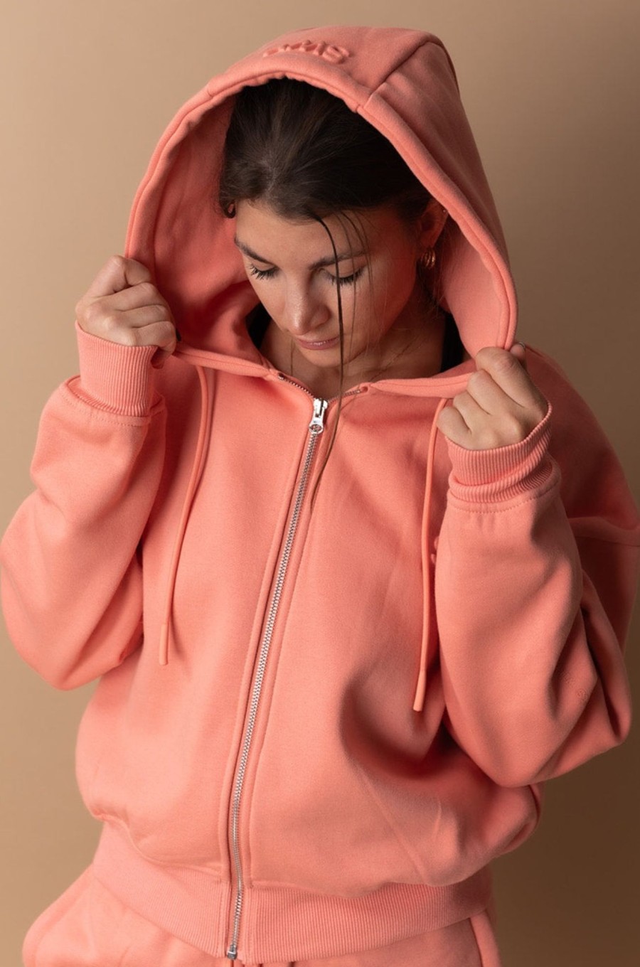 Collections SWY Brand | Chalk 24 Zip Hoodie