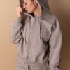 Her SWY Brand | Chalk 24 Zip Hoodie