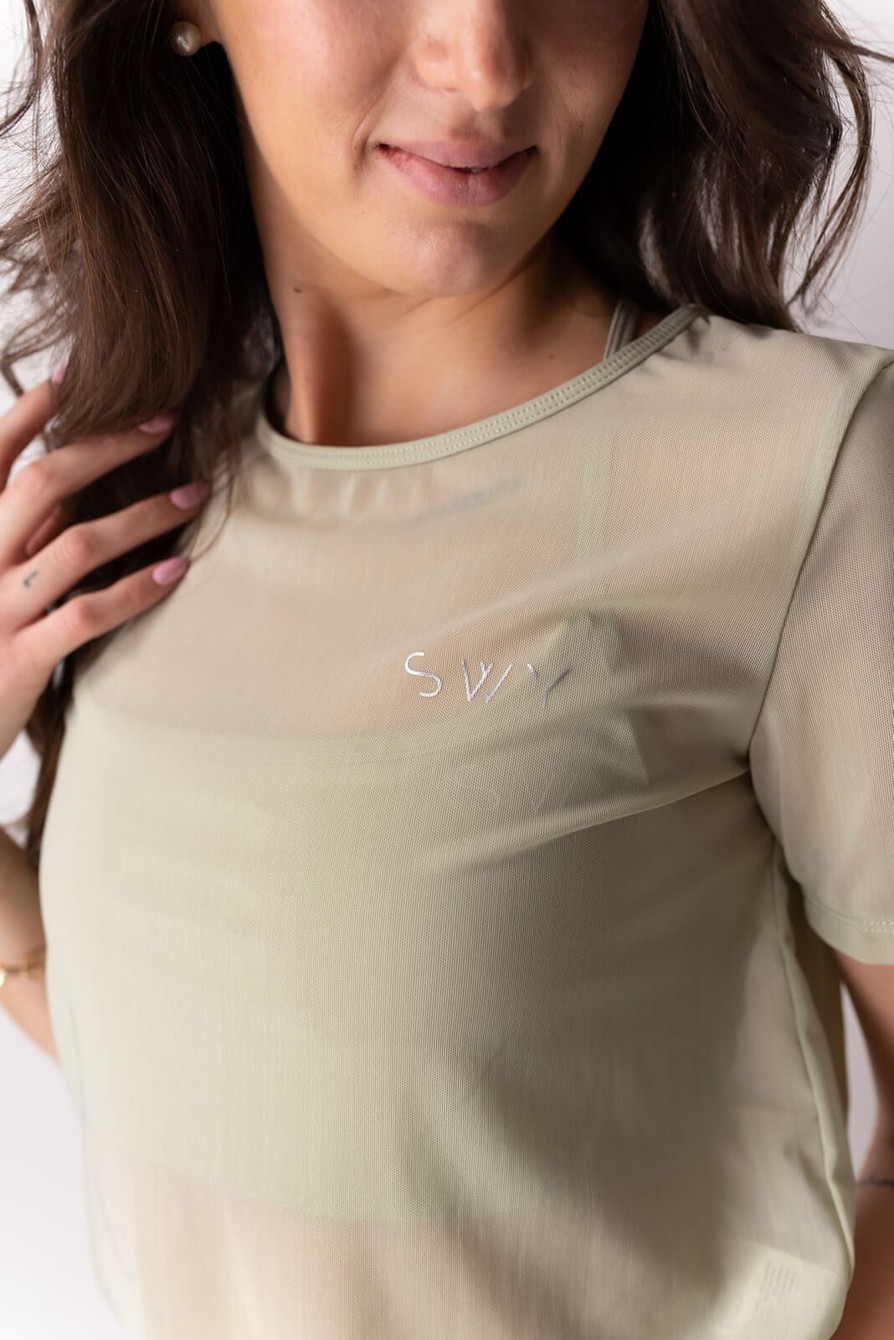 Her SWY Brand | Mesh T-Shirt