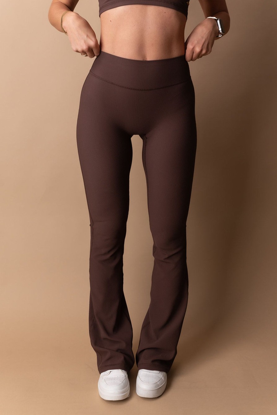 Her SWY Brand | Glamrib Flared Leggings