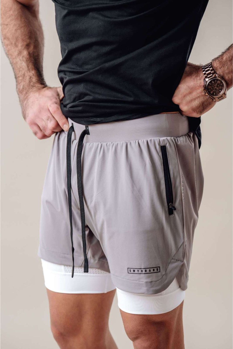 Him SWY Brand | Two-In-One Shorts